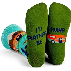 I’d rather be rving socks! Never worn in package!